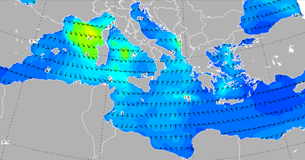 previsione vento e onda puglia