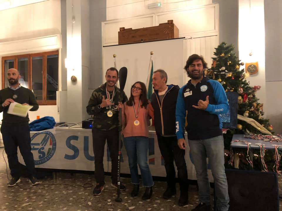 premiazione Surfing FISW campionato italiano di categoria Maya Colella